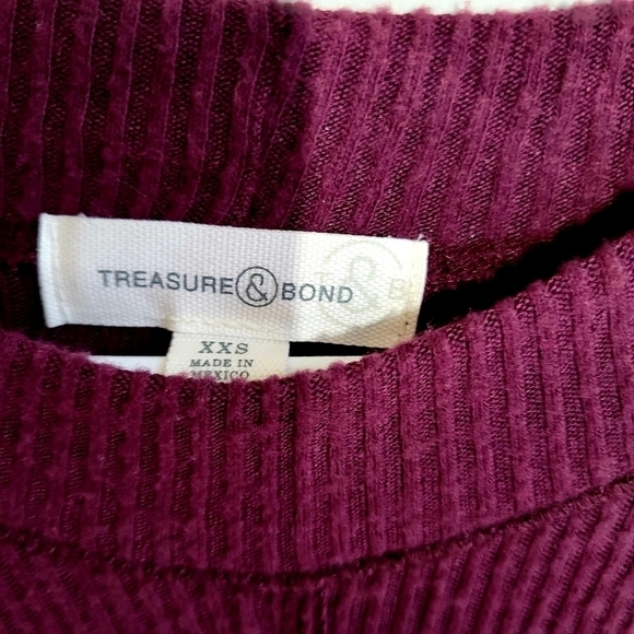Treasors & Bond very oversize marron very soft and confortable sweater, - Picture 4 of 4